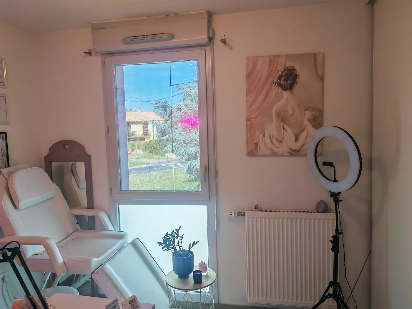 L'espace cocon de l'onglerie Belleco à Colomiers