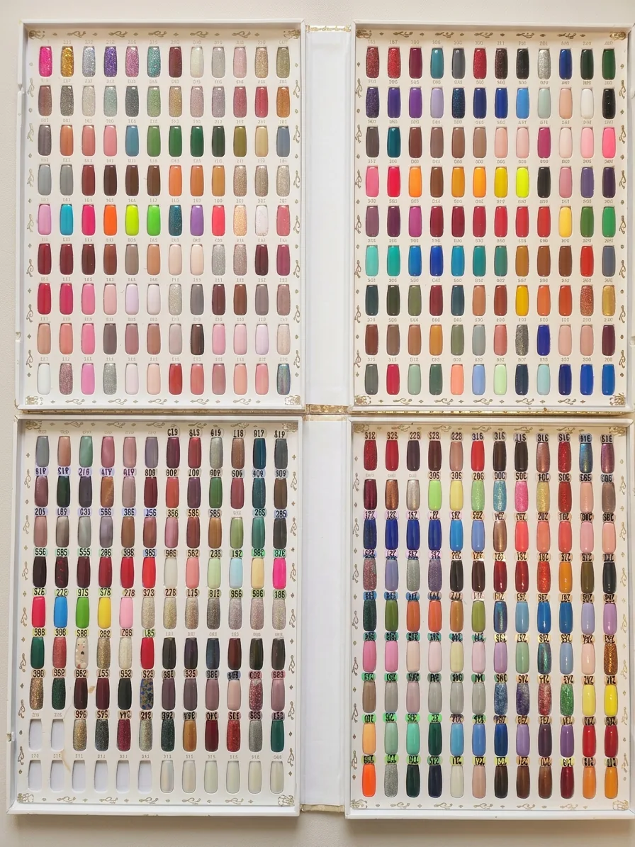Le large nuancier de couleurs proposé par Belleco à Colomiers